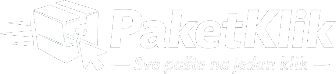 PaketKlik - Sve poštanske usluge na jedan klik